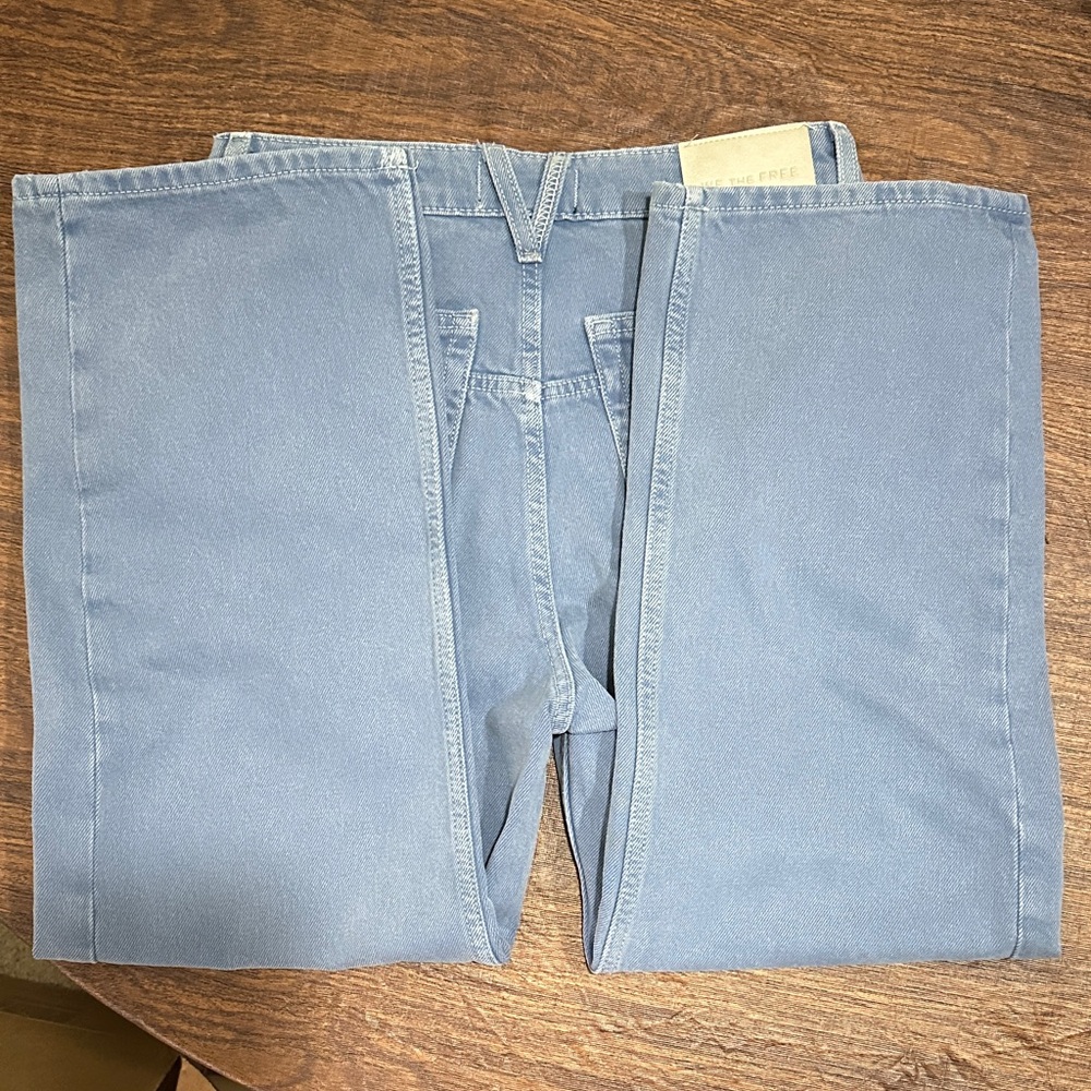 Free People Deep Trance Dropped Boyfriend Jeans - Size 25 - Picture 7 of 10